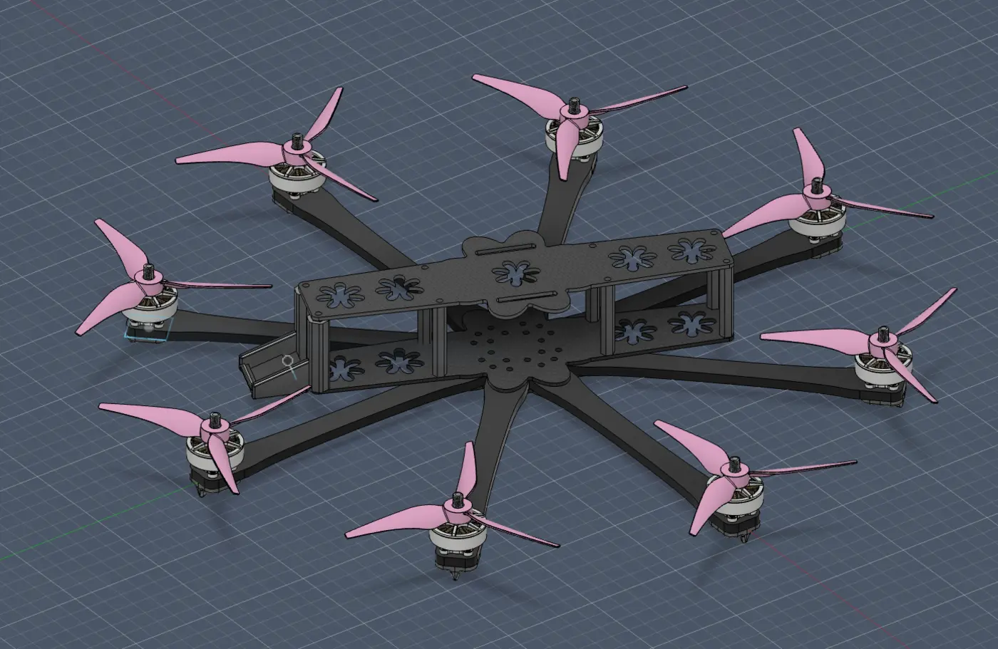 building a custom octocopter from scratch with no prior hardware experience