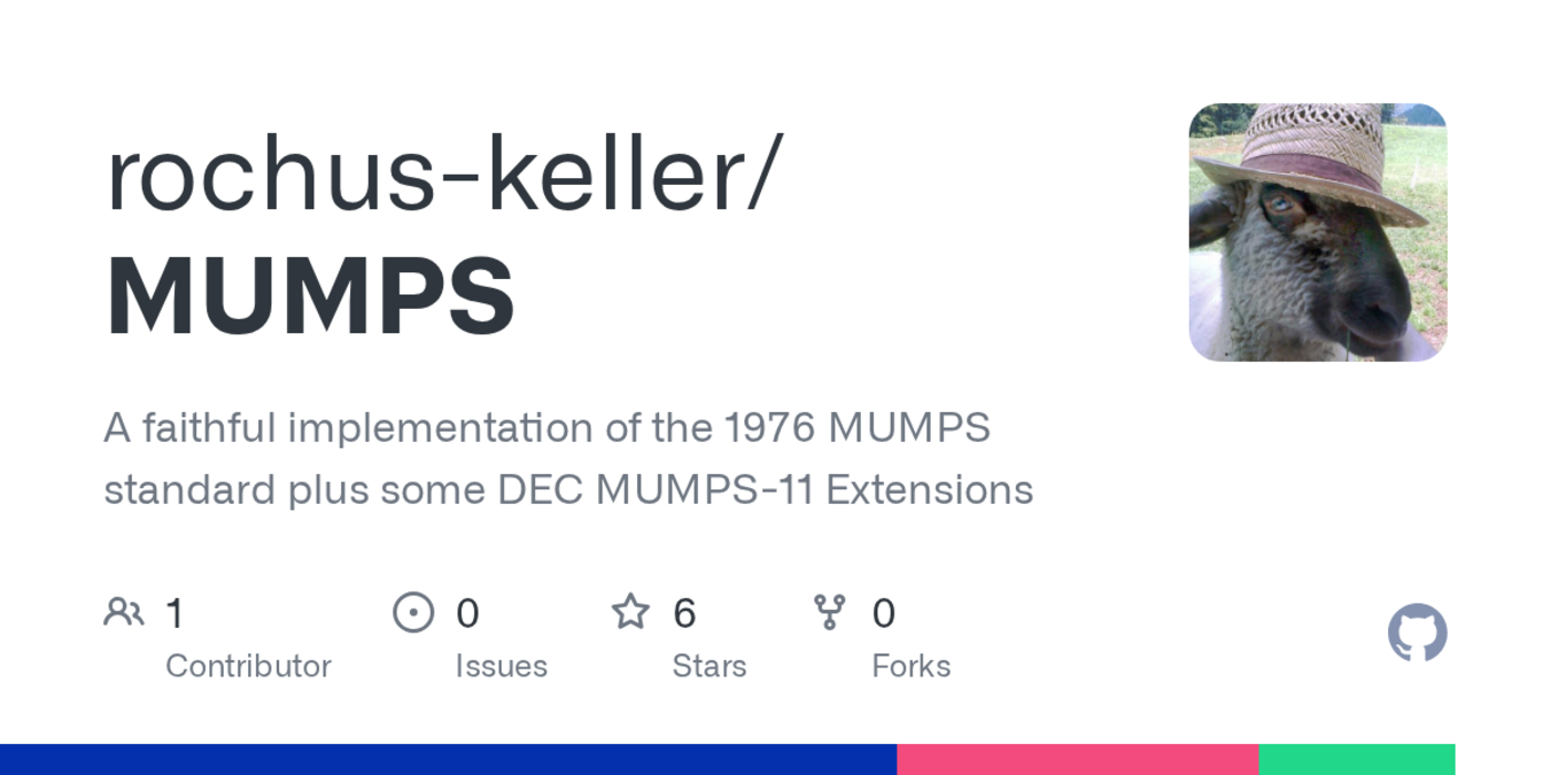 show hn a faithful mumps 76 anniversary implementation the original nosql db