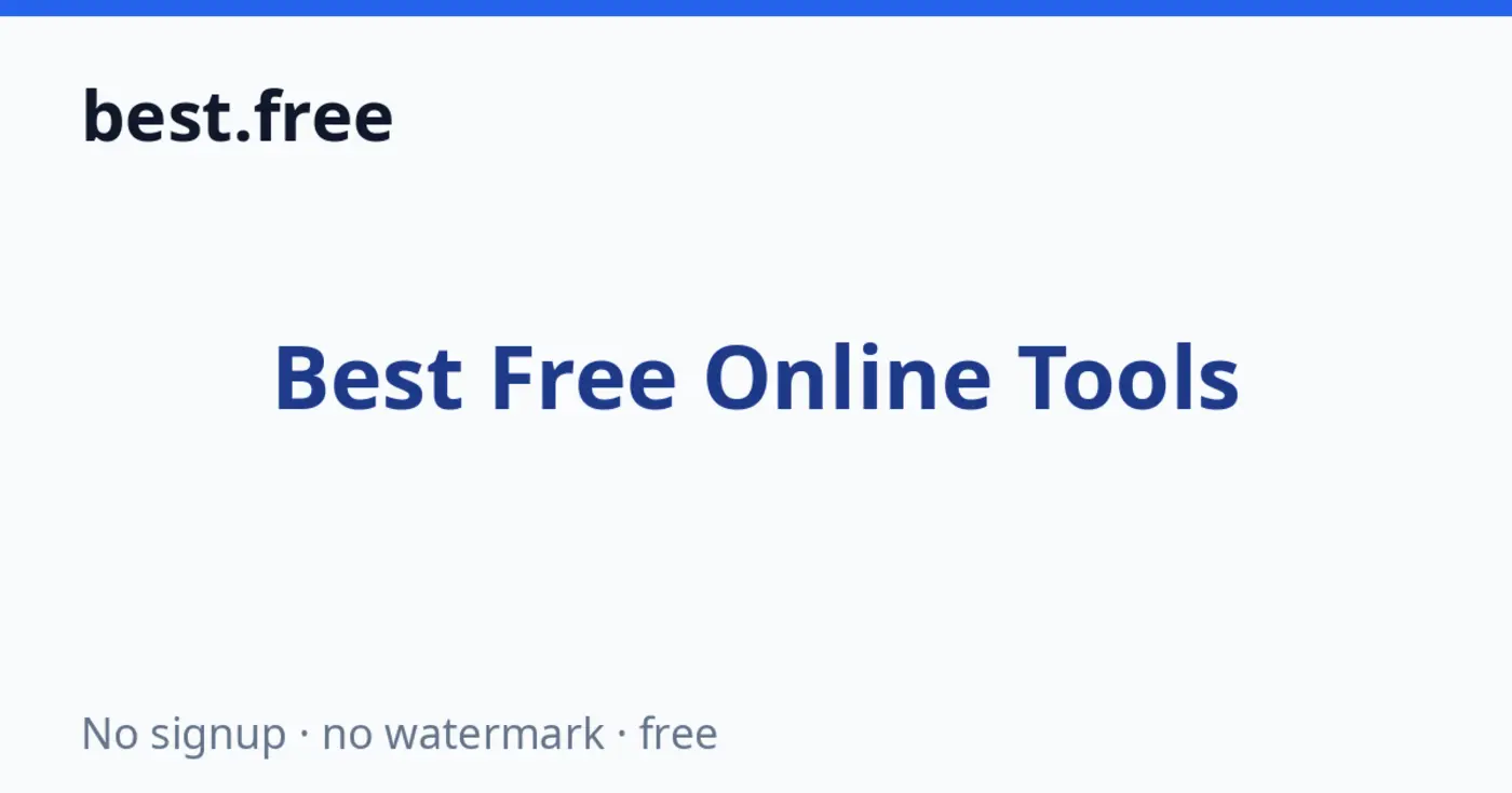 show hn bestfree