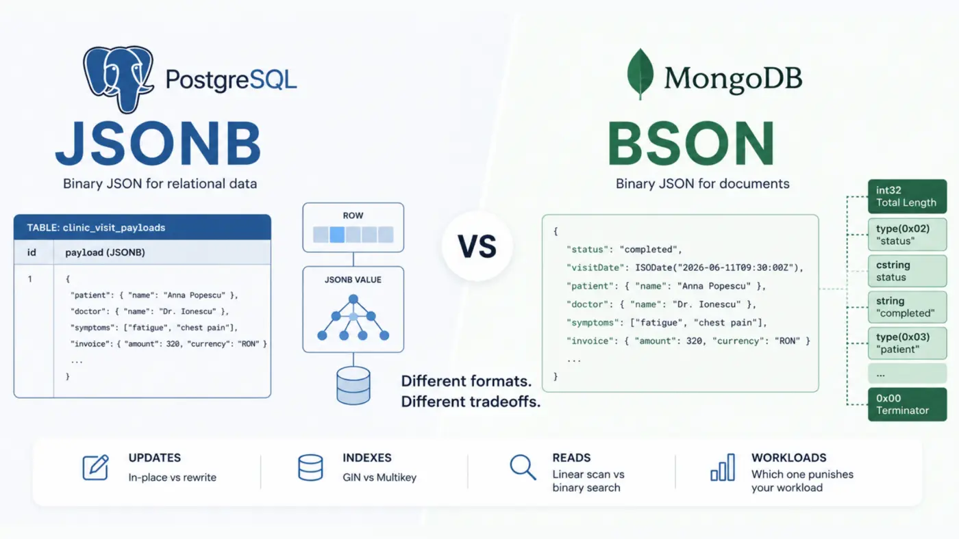 postgresql jsonb vs mongodb bson the real architectural tradeoffs