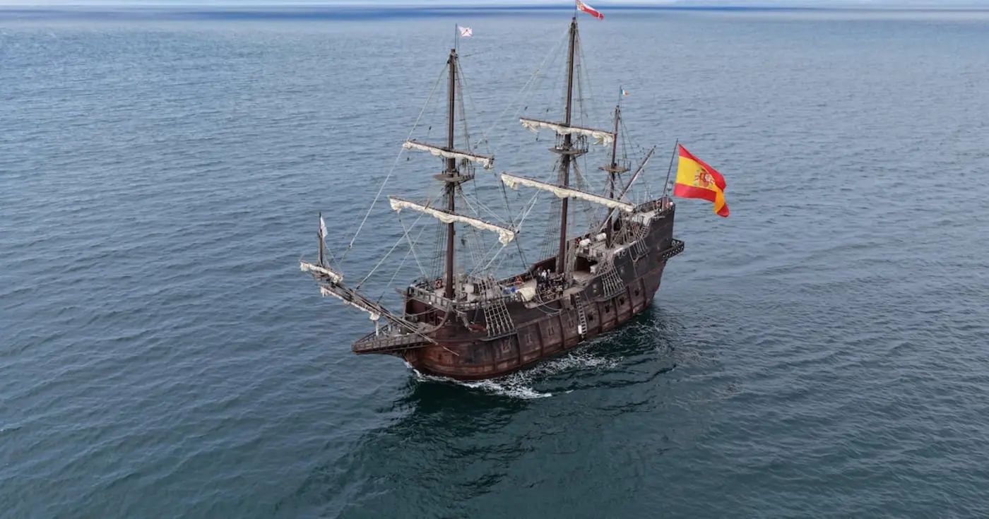 ship traces journey spanish armada sailors made in 1588