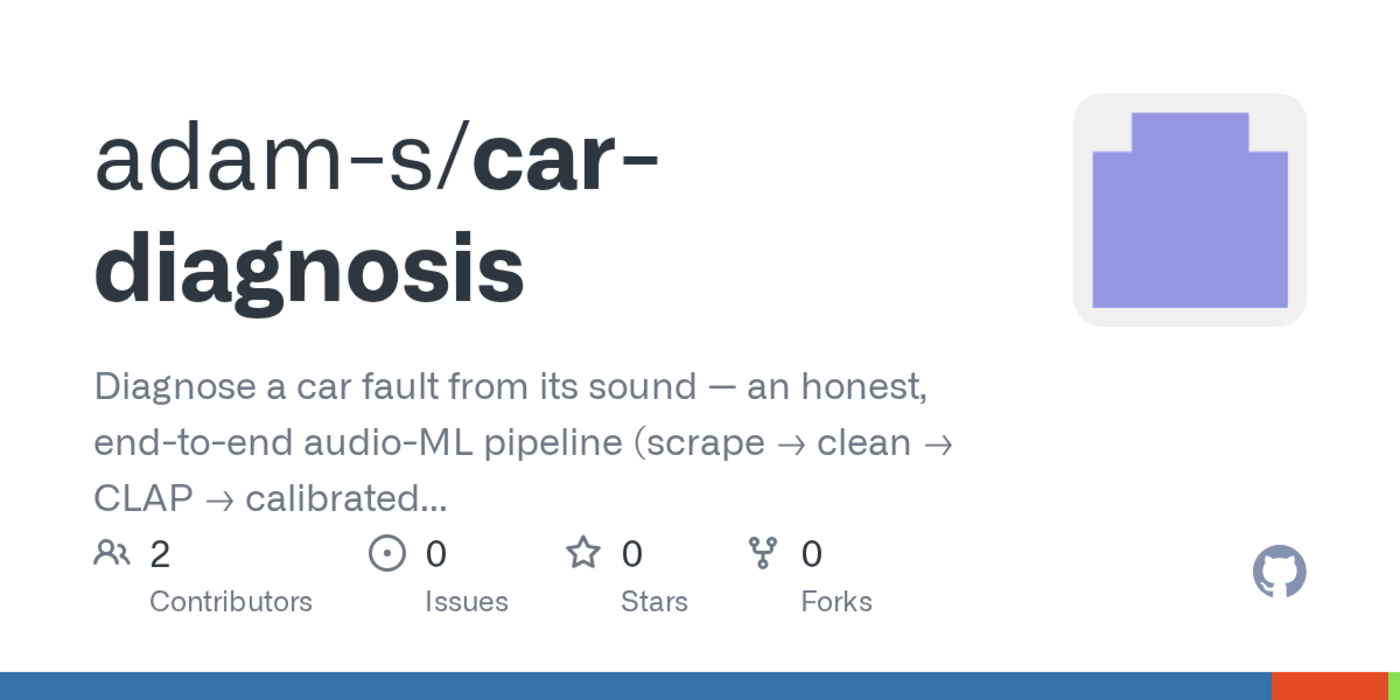show hn classify mechanical faults using contrastive languageaudio pretraining