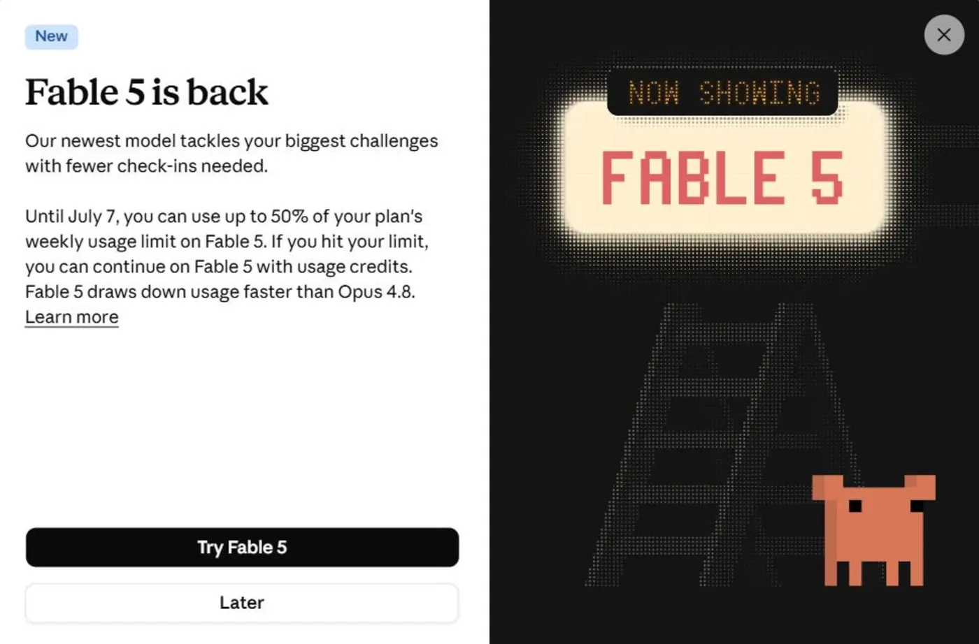 fable is back this safeguard has some ai in it