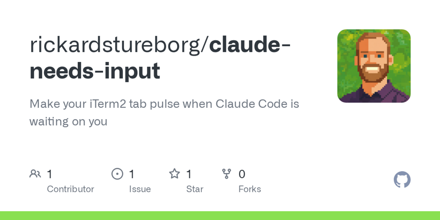 show hn make your terminal pulse orange when claude code needs input