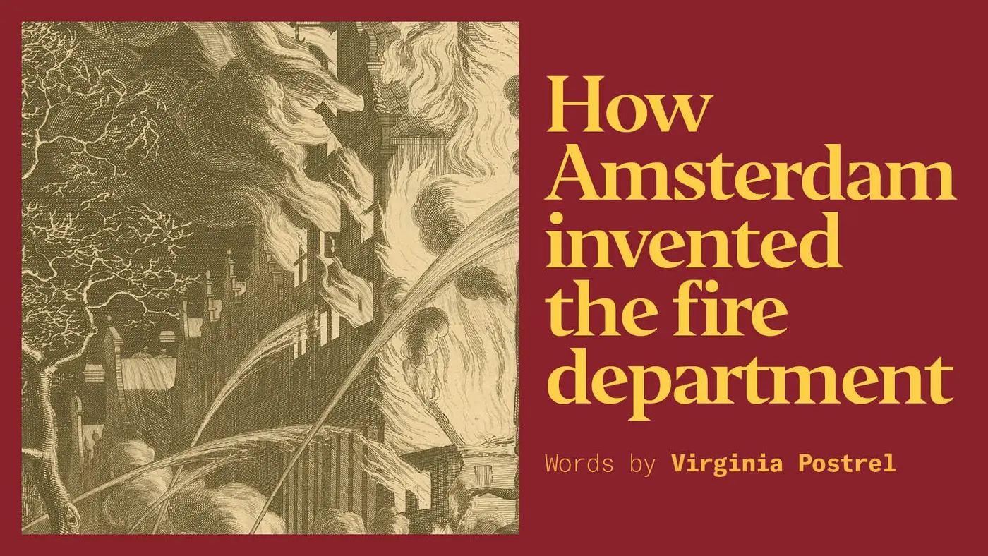 amsterdam invented the fire department