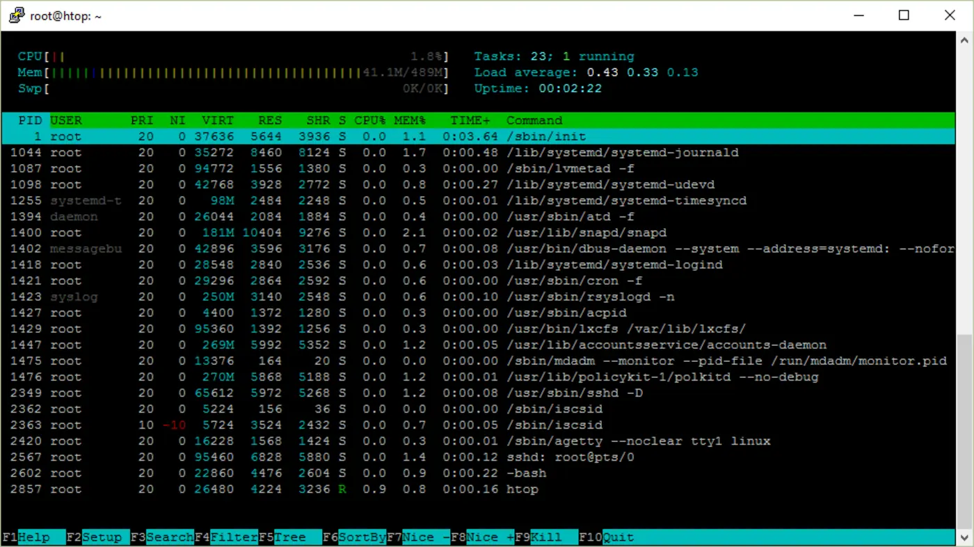 explanation of everything you can see in htoptop on linux