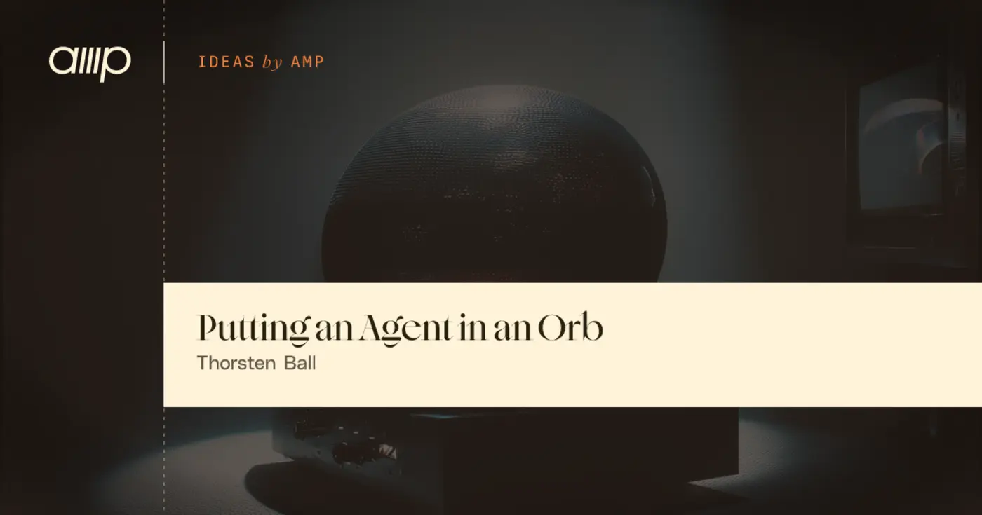 putting an agent in an orb