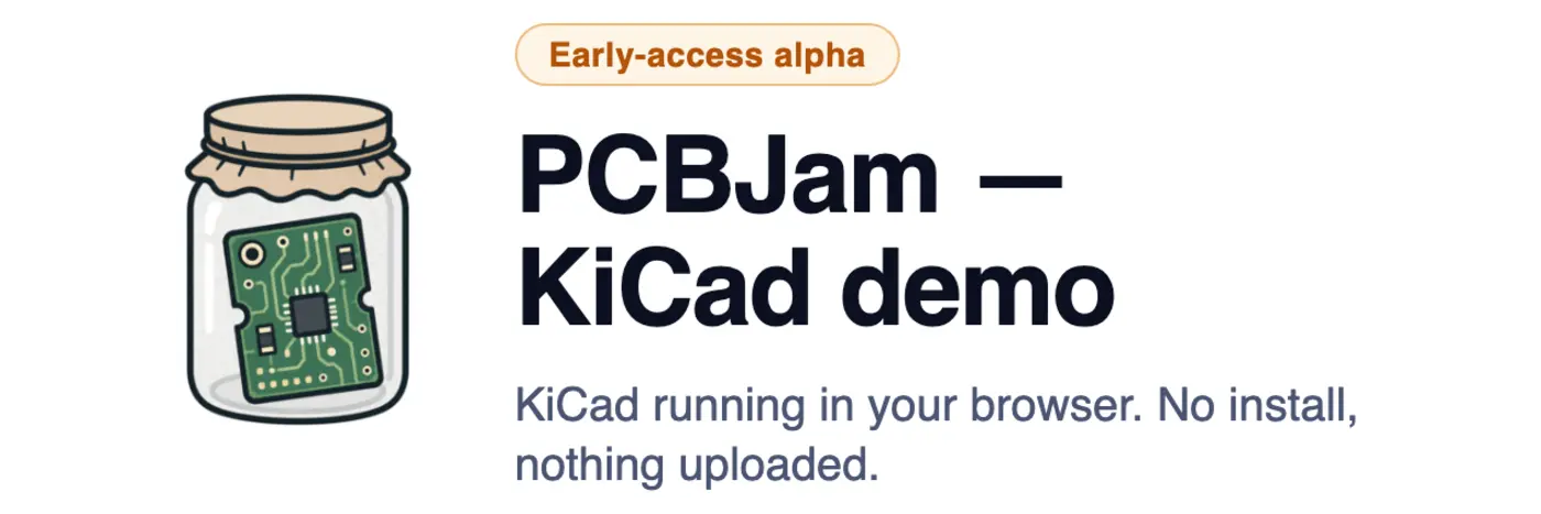 show hn kicad in the browser