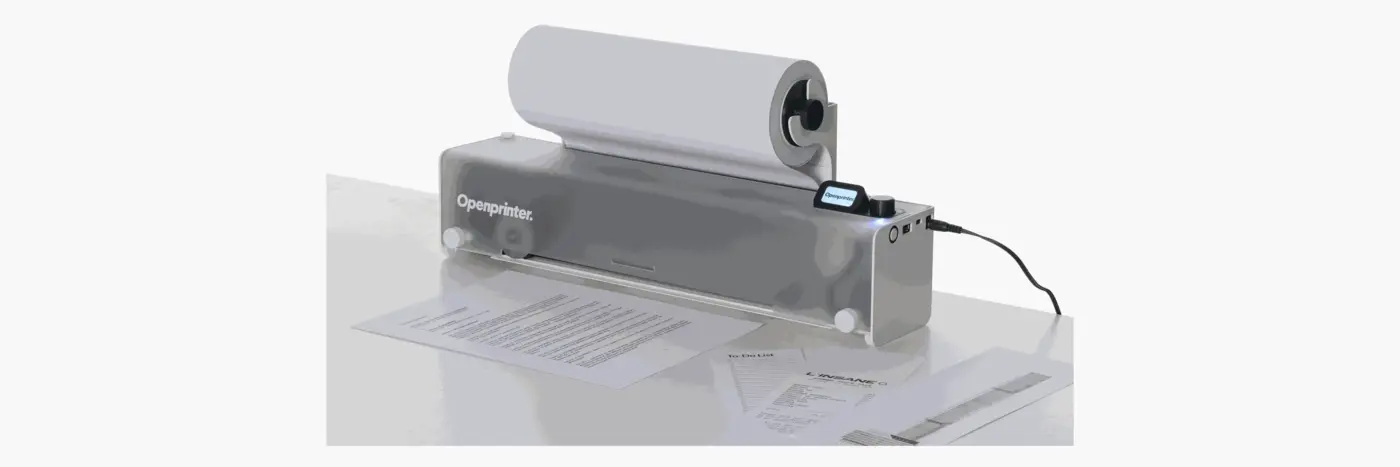 reparaible and open source paper printer