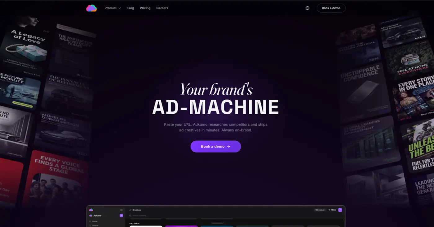 show hn adkumo marketing agent for saas