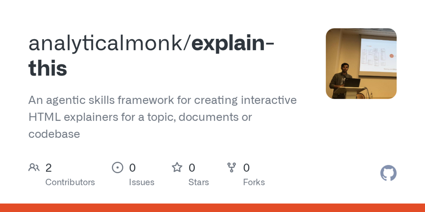 show hn explain this agent skills to create html explainer for topics or code