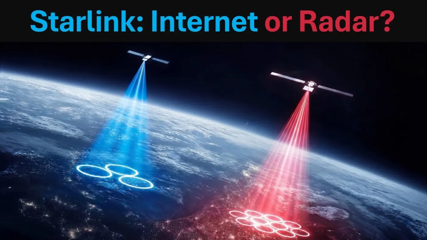 is starlink a secret radar constellation video