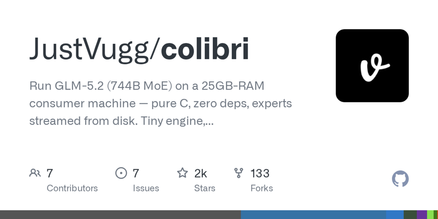 show hn getting glm 52 running on my slow computer