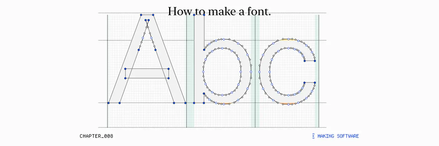 making software how to make a font