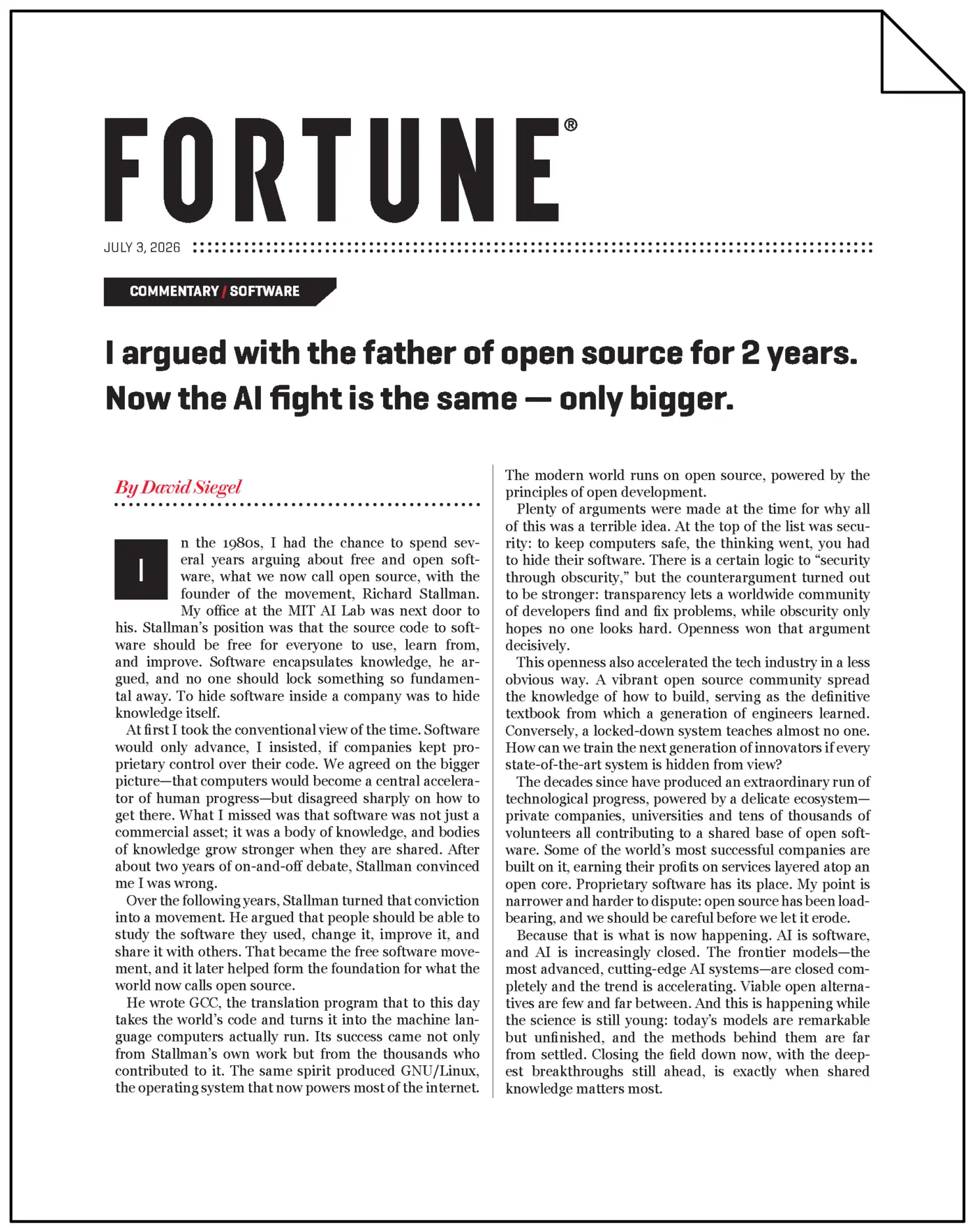 governments companies nonprofits should invest in free open source ai pdf