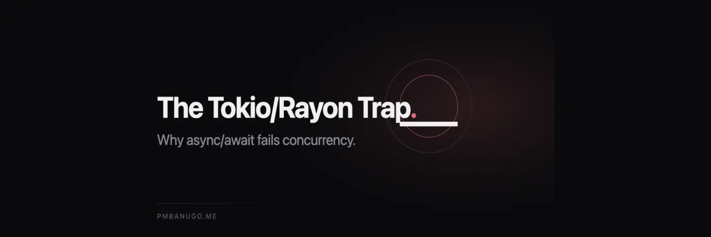 the tokiorayon trap and why asyncawait fails concurrency