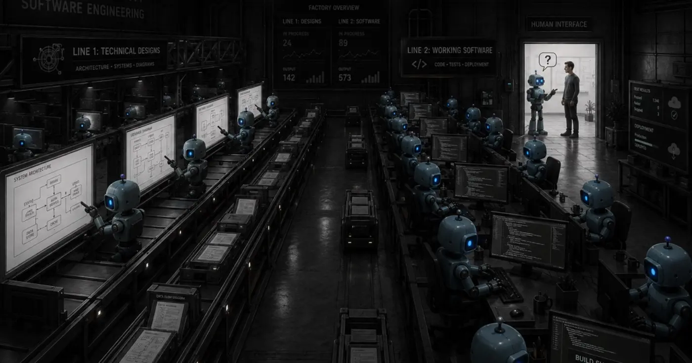 towards the dark factory autonomous isolated ai agents in software engineering