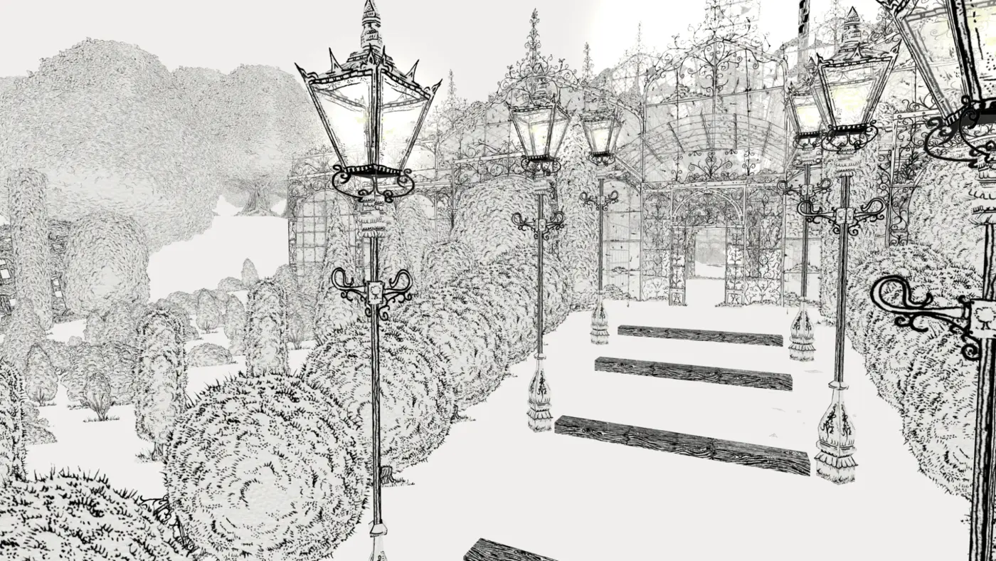 all the beautiful art in this video game was handdrawn by one person2020