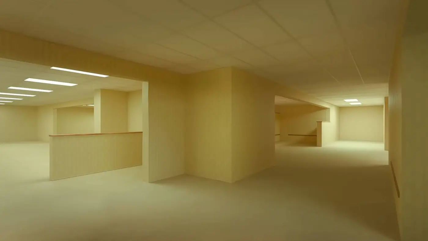 a24 is copyright striking backrooms artwork older than the movie