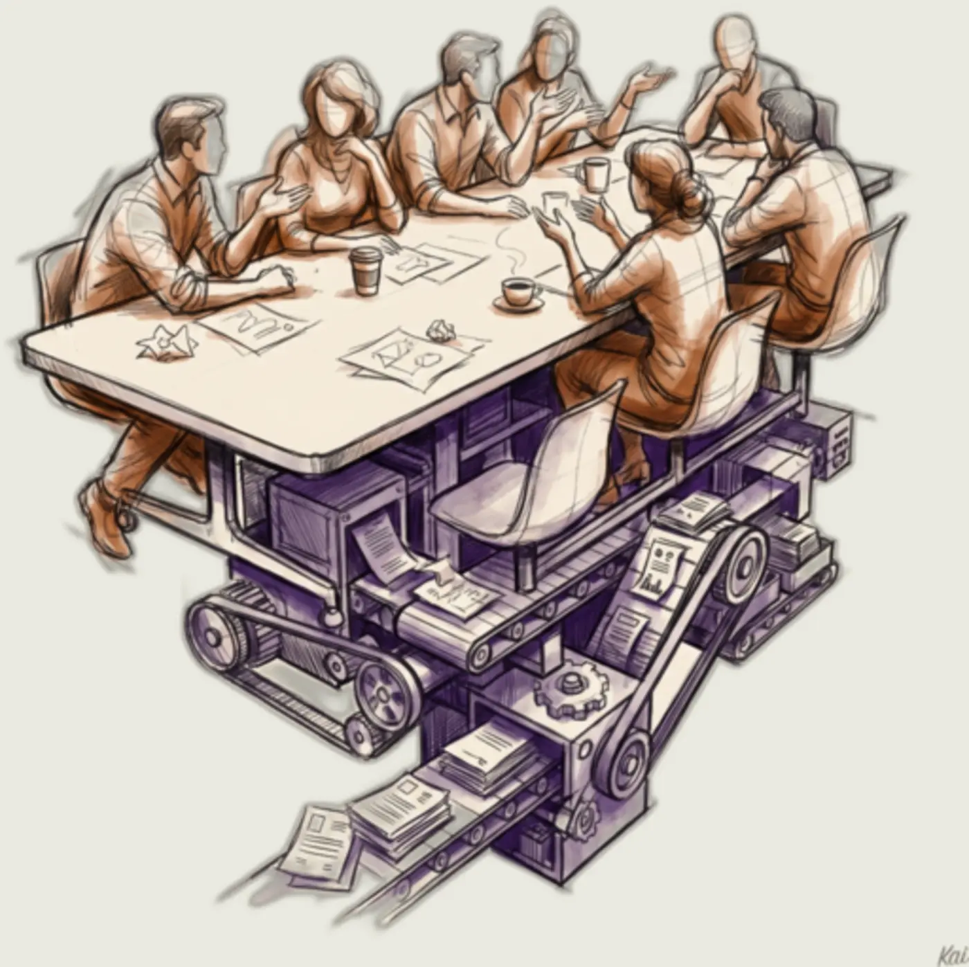 recreating the bell labs cafeteria