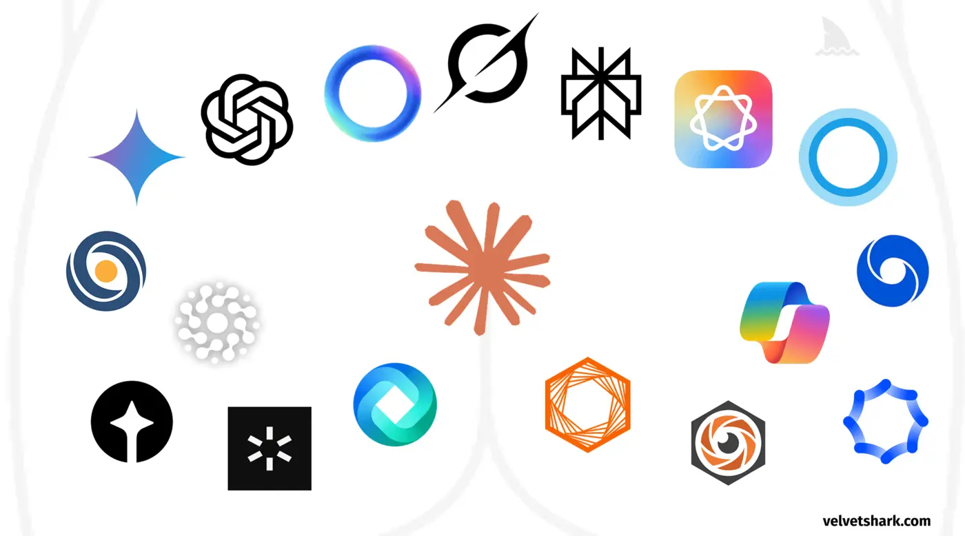 why do ai company logos look like buttholes 2025