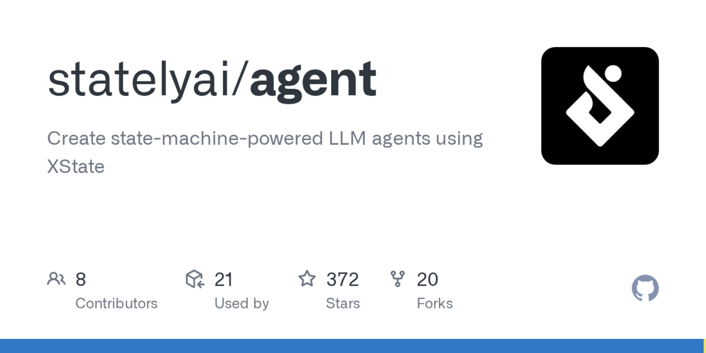 stately agent build agents as state machines