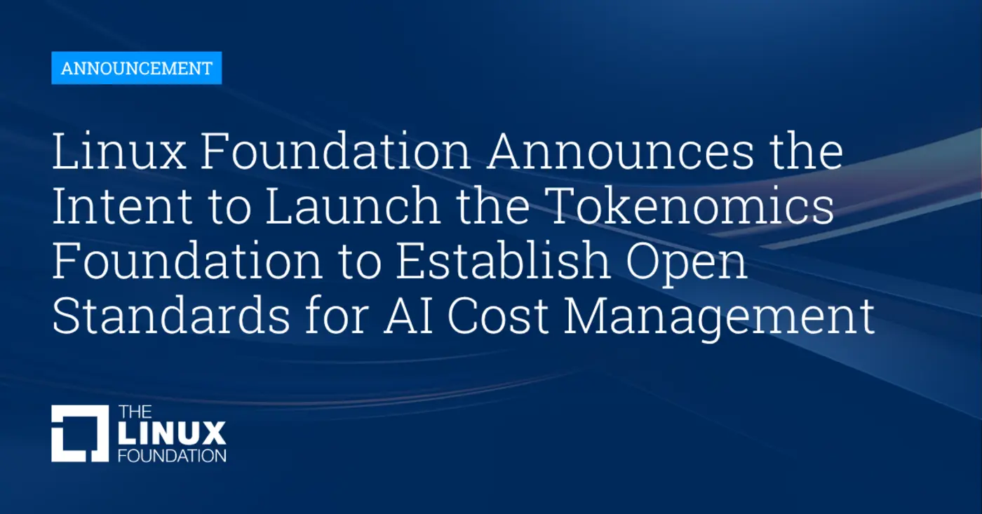 linux foundation announces the intent to launch the tokenomics foundation
