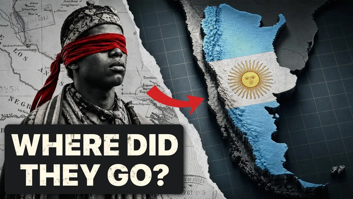 why argentina has almost no black people video