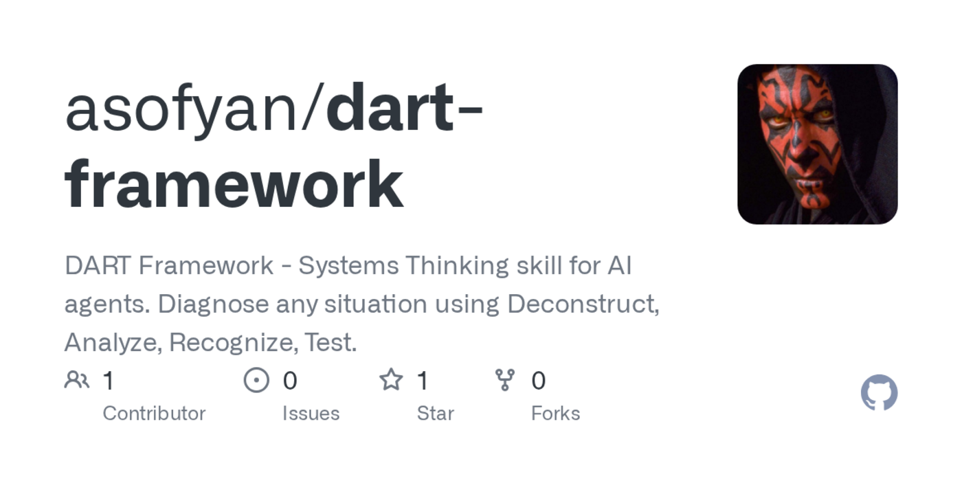 dart framework systems thinking skill for ai agents
