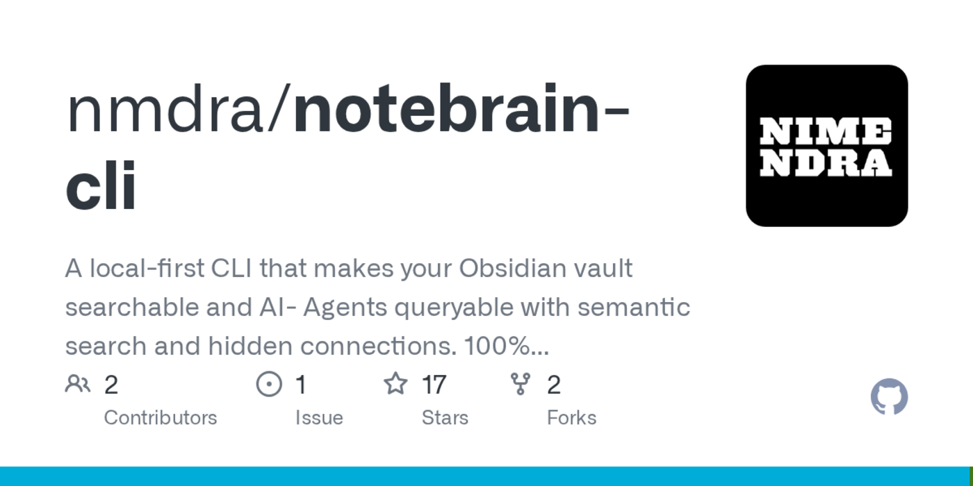 show hn localfirst cli to make obsidian vaults searchable for ai agents