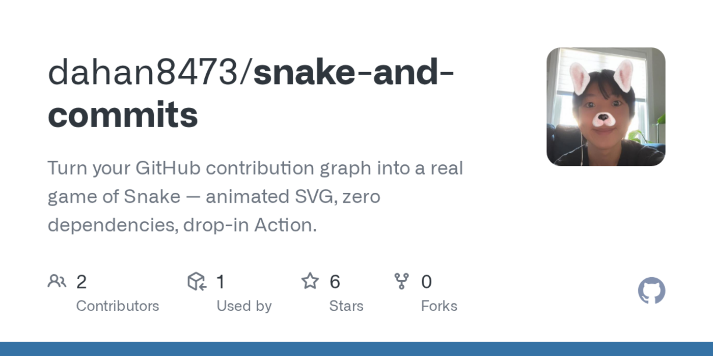 snakeandcommits turn your github contribution graph into a real game of snake