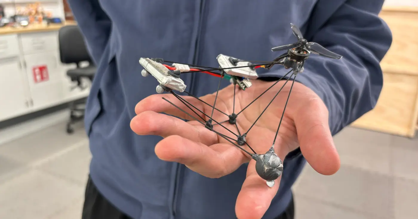 new spinning drone hides in plain sight