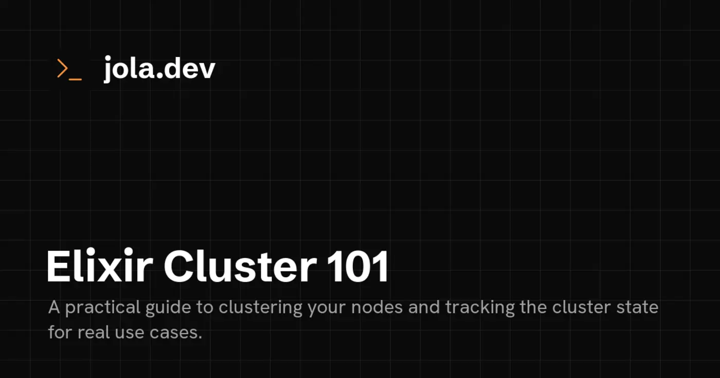 elixir cluster 101