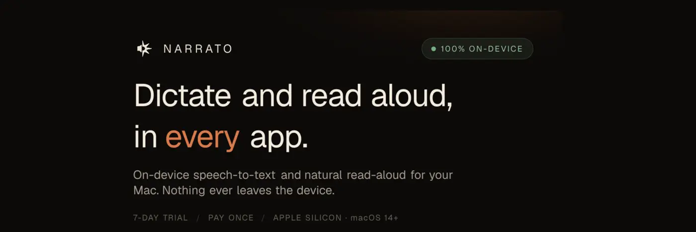 a level up on voice interaction with agents and local