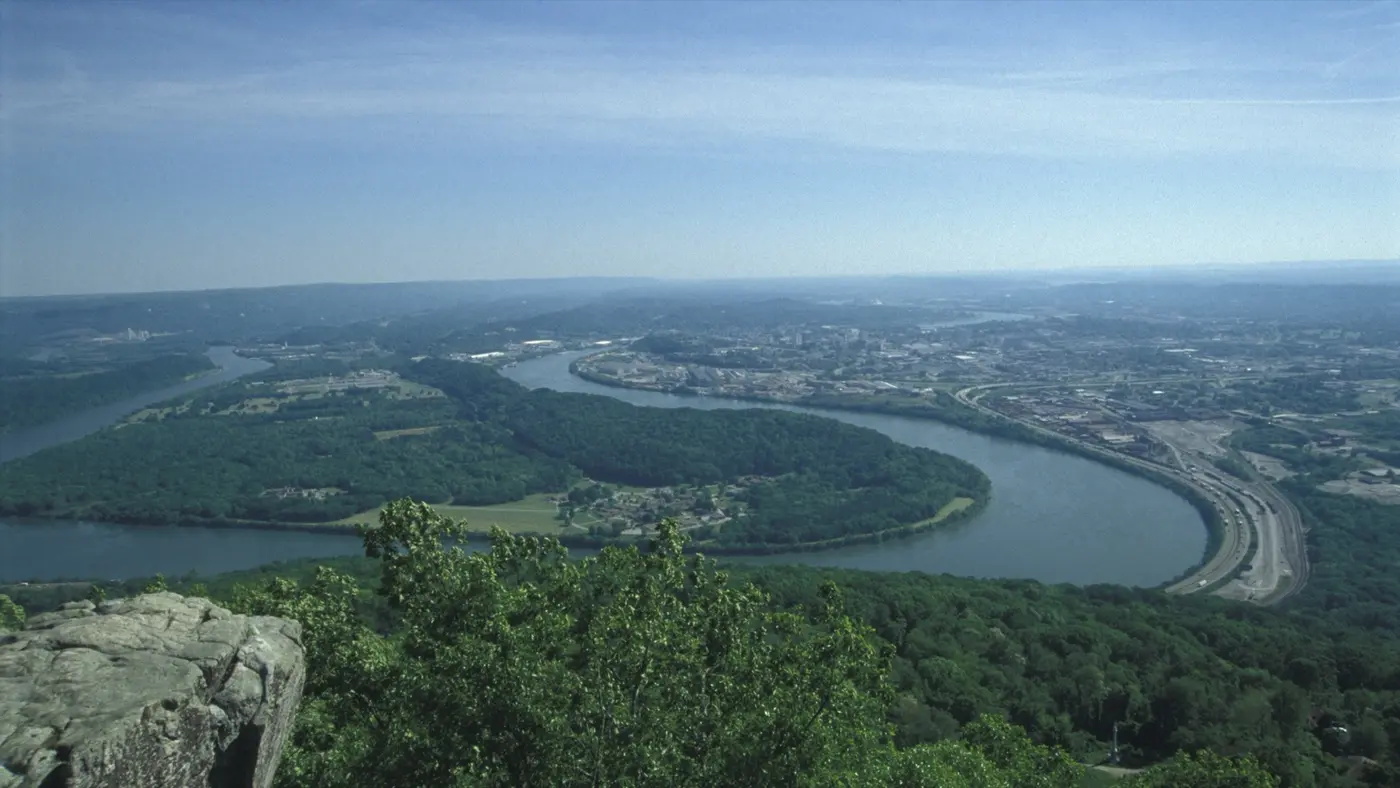can you see seven states from lookout mountain we traced every sightline
