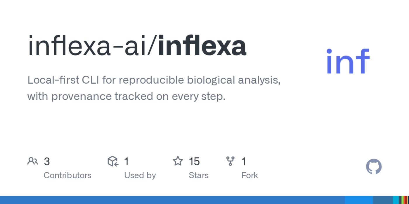 show hn inflexa opensource intelligence for biology