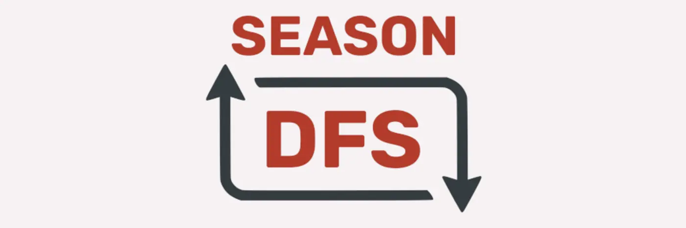 show hn season dfs run a seasonlong dfs fantasy football league