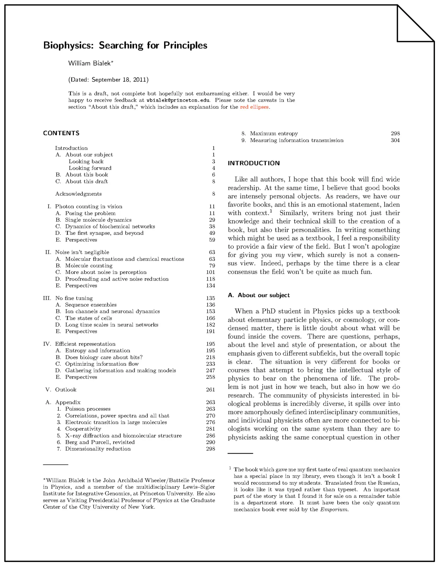biophysics searching for principles2011 pdf