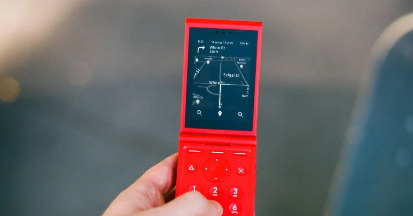 the light flip is the stylish dumb flip phone of your dreams