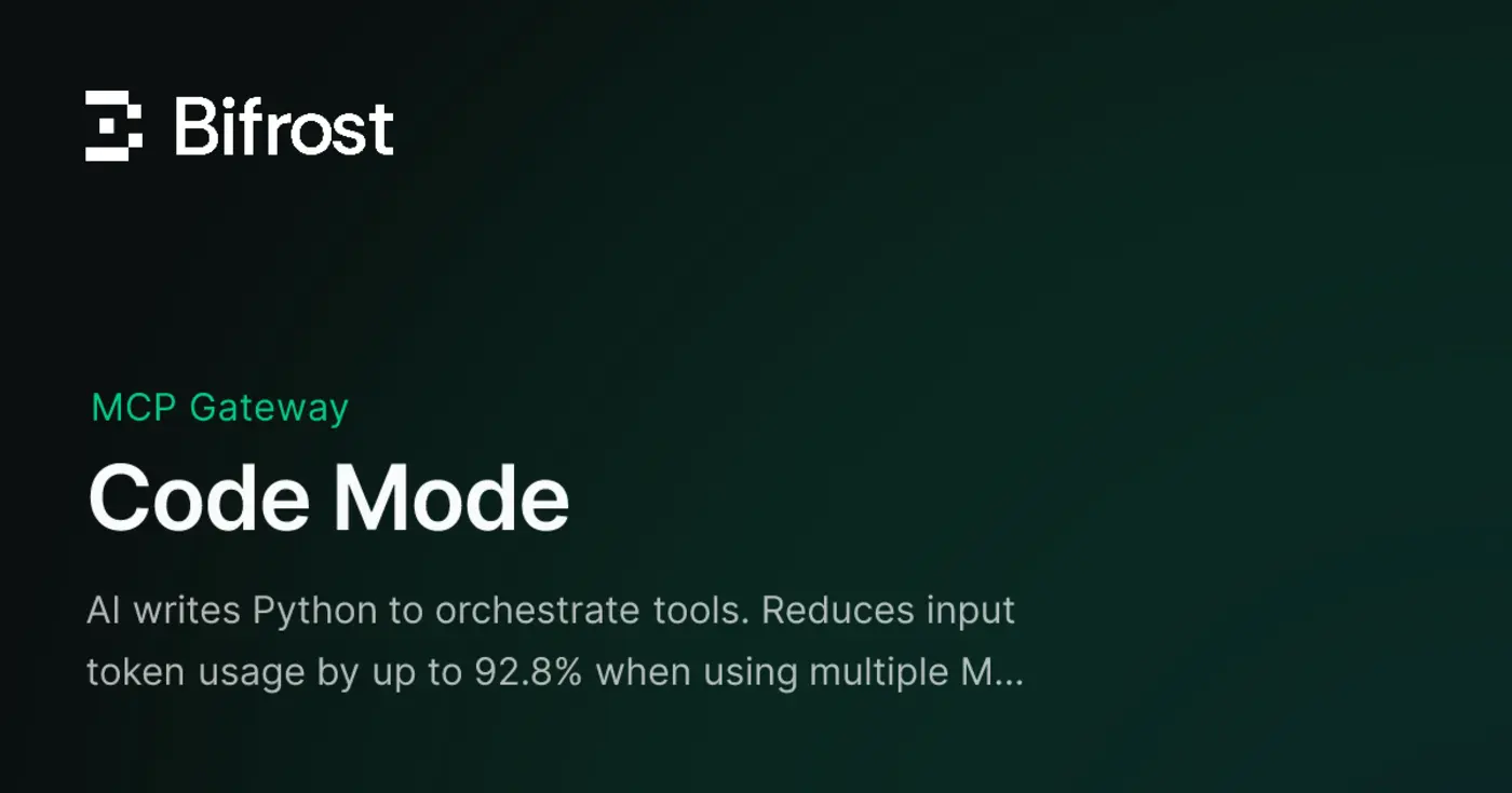 how to save money on tokens with code mode