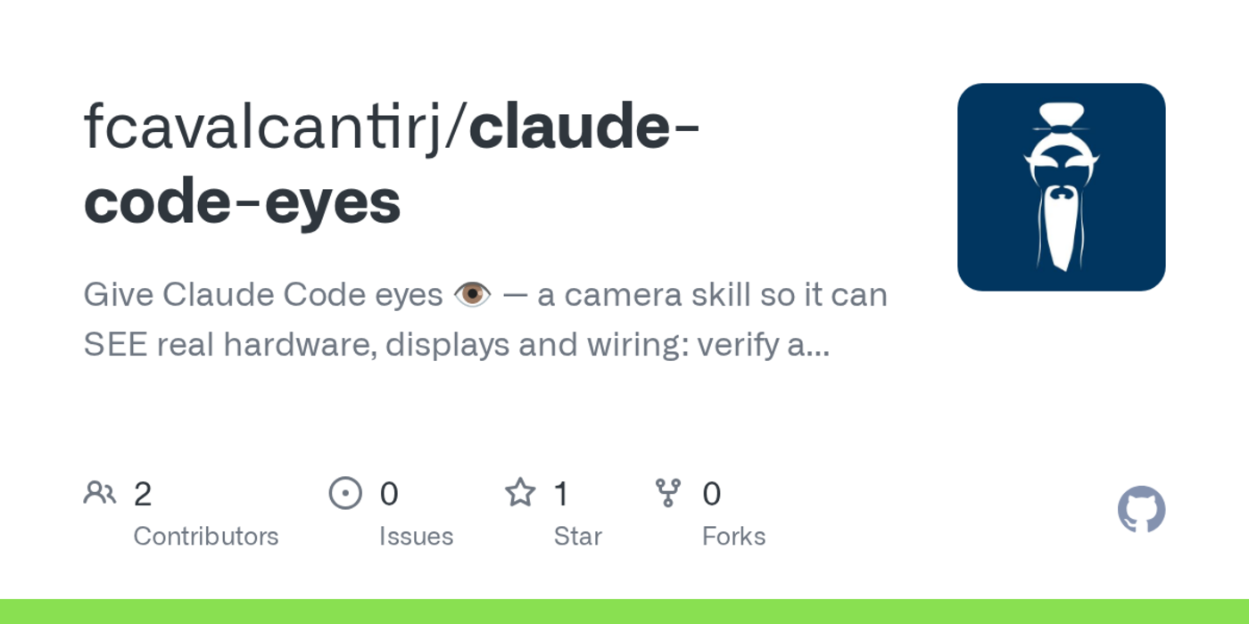 show hn claude code built my esp32 and fixed its ui by looking at a webcam
