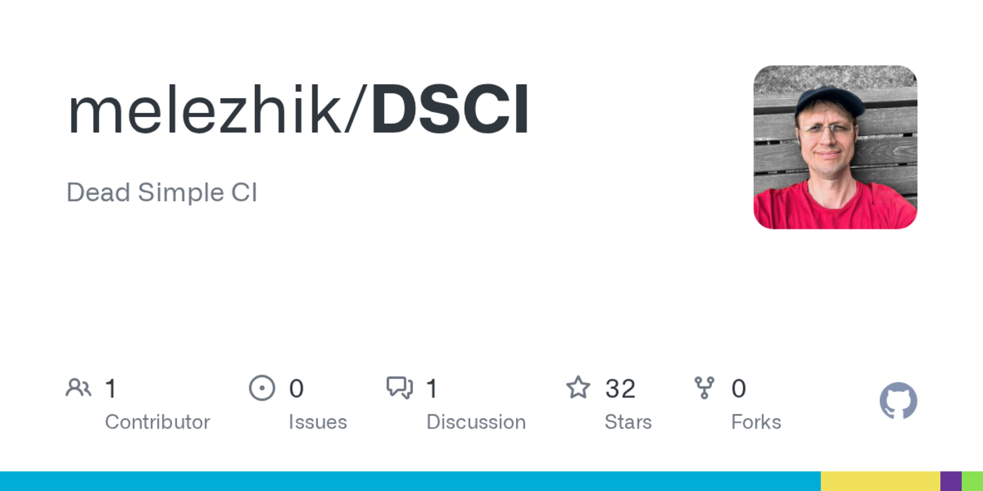 show hn dsci forgejo ci with programming languages instead of yaml