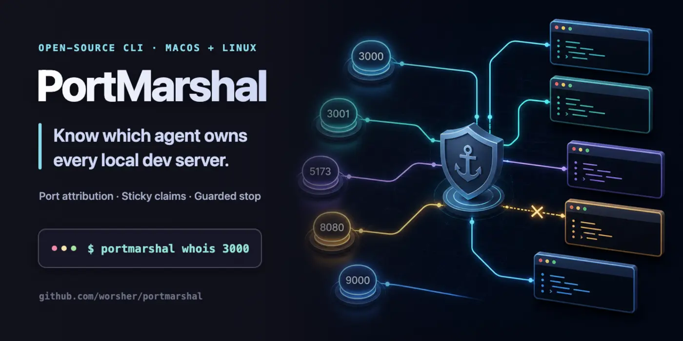 show hn portmarshal guard dev servers from crossagent stops