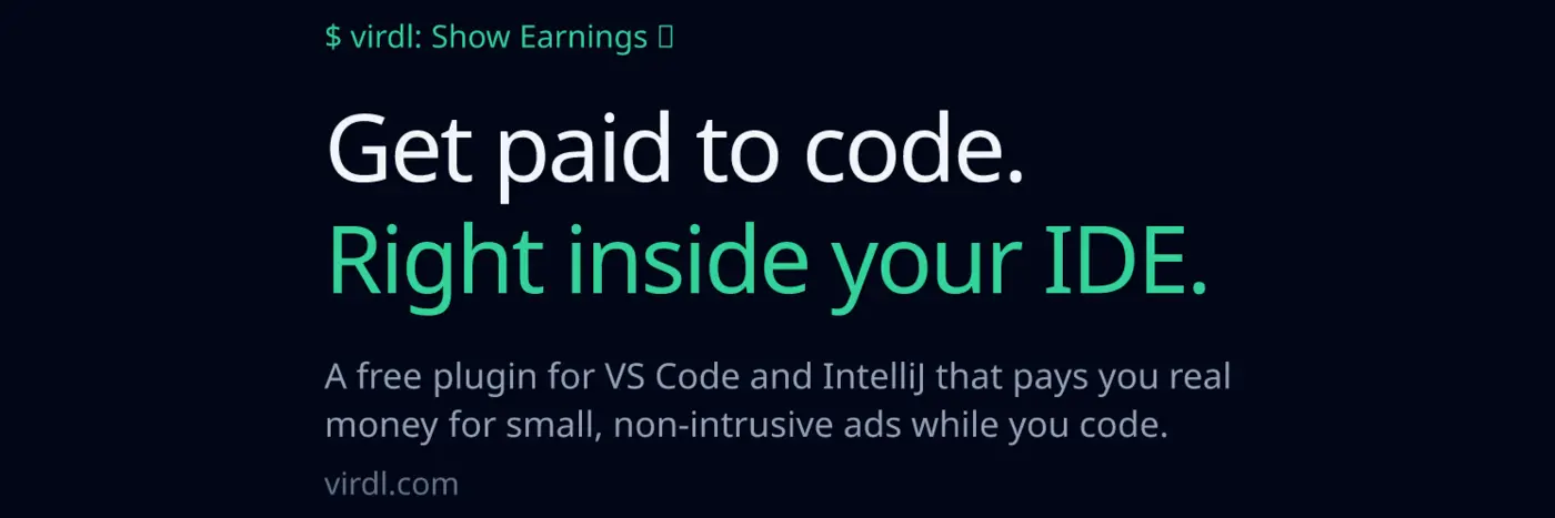 get paid to code litterally
