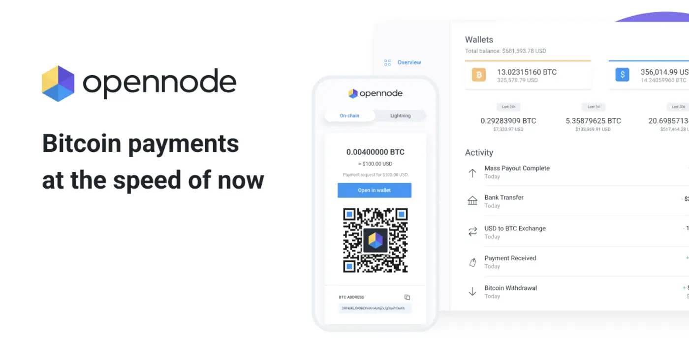 opennode bitcoin payment processor