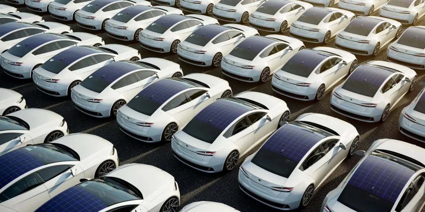 where are all the solarpowered cars