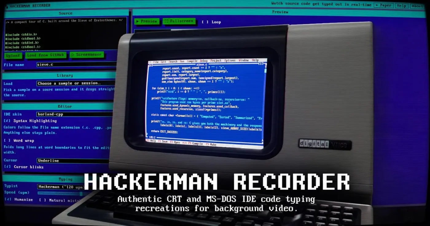 show hn infinite programmer asmr