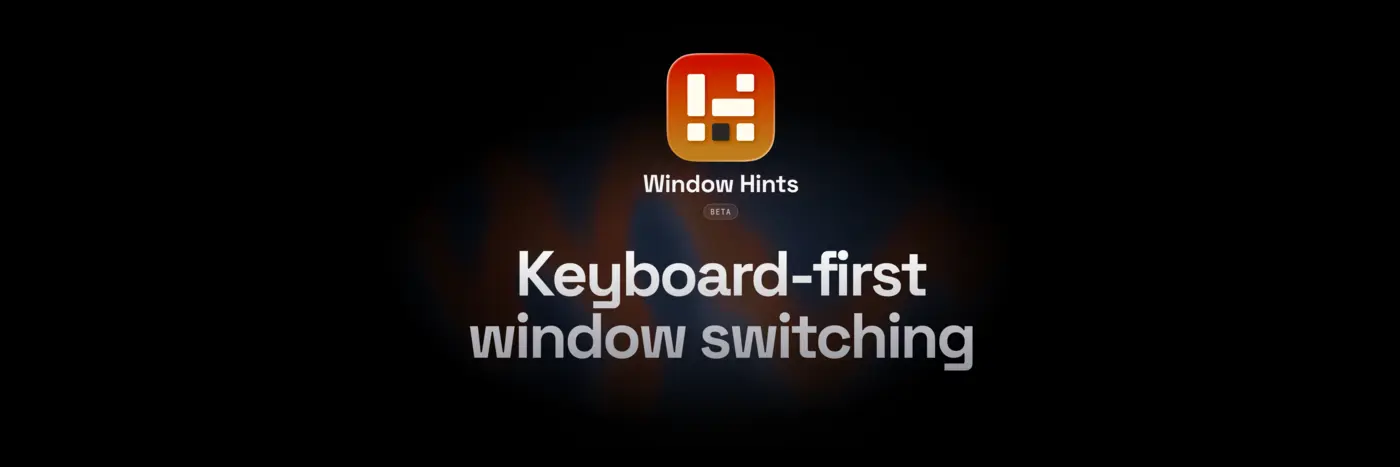 show hn window hints keyboardfirst window switching