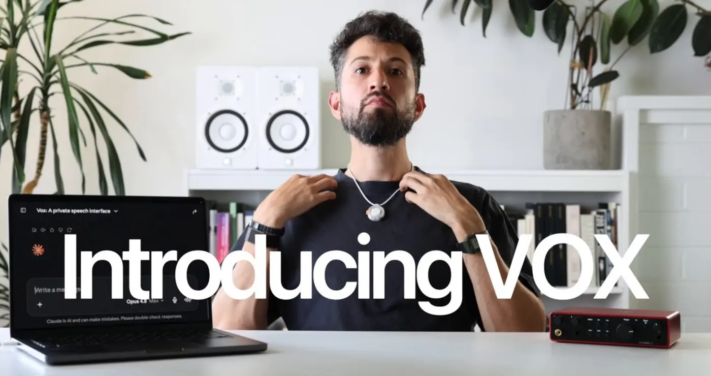 lowvolume wearable interface for voice computing