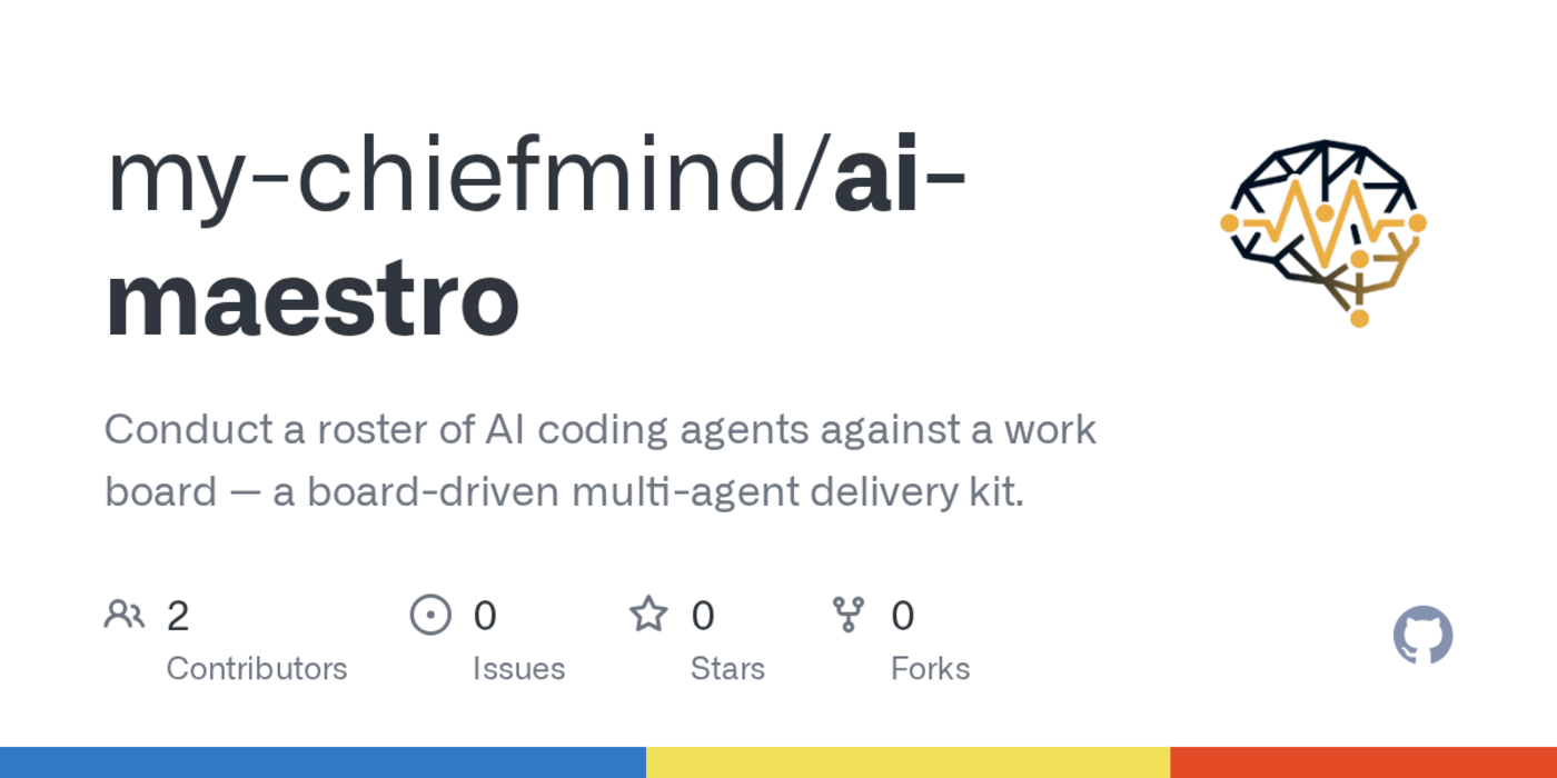 aimaestro conduct a roster of ai coding agents against a work board